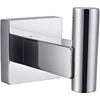 Maxmer Gancho de Pared Percha Perchero Colgador de Pared a Colgar Ropa- Acero Inoxidable Color Plata